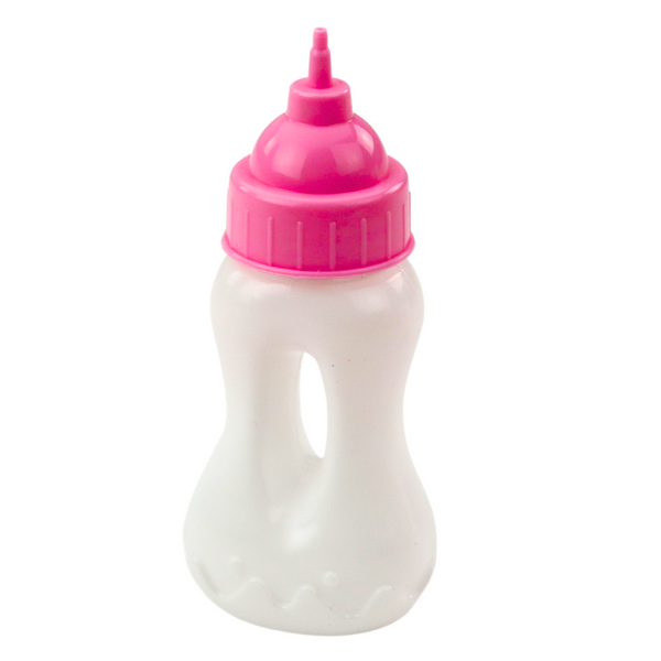 Babypuppe mit Babyflasche, Kleid, Puderrosa, Geräusche, 30 cm