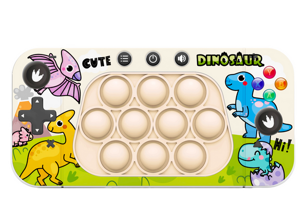 Arcade-Spielkonsole Pop It 4 Spielmodi Dinosaurier