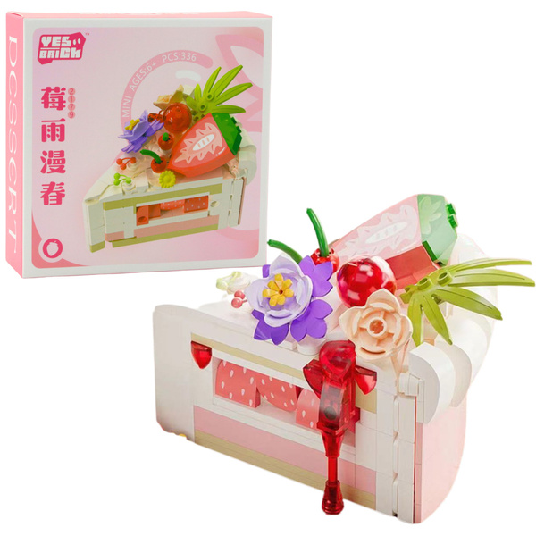 Construction Blocks Cake Cake Dessert Decorated 292–357pcs.