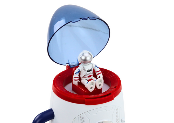 Space Rocket Opened Cosmonauts Space Vehicle Lights Sounds