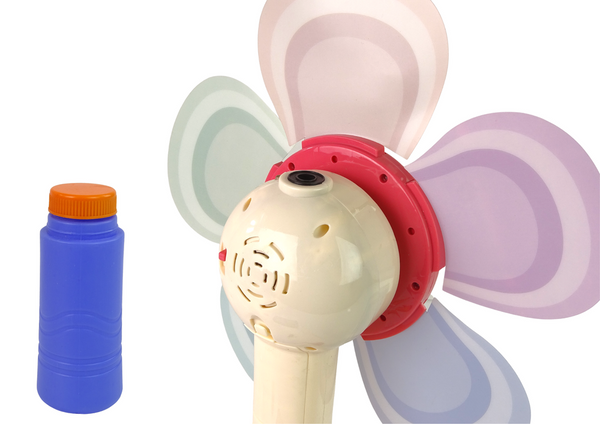 Soap Bubble Machine Blue Flower Music