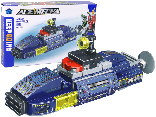 U-Boot-Bausteine, 115 Stück, Bauaufkleber