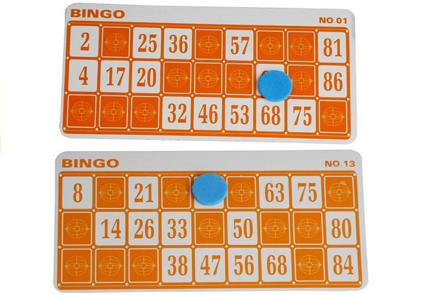 BINGO Lotto Spiel-Set mit Trommel Zubehör Bingotrommel Glückspiel Spielset Spiel