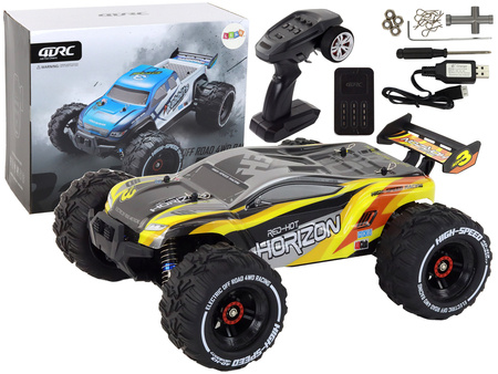 Rabbits RC Off-Road Car 4-Wheel Drive Yellow 2.4G