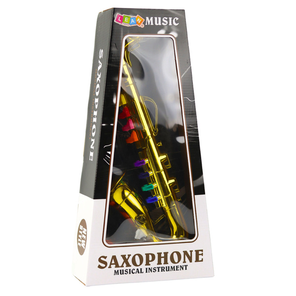 Children's Musical Instrument Toy Saxophone Gold