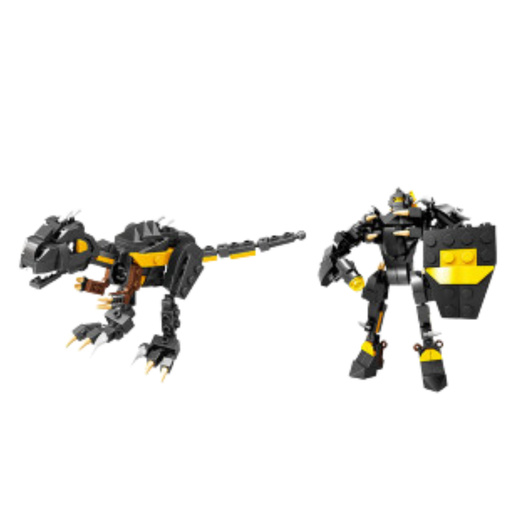 Dinosaurier Roboter 2in1 Bausteine 57-70 Stück Mix