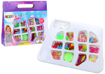 Creative Set of Beads for Making Colorful Jewelry