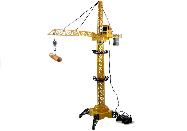 großer Kran Baukran mit Fernbedienung RC Fahrzeug Spielzeug für Kinder 5+