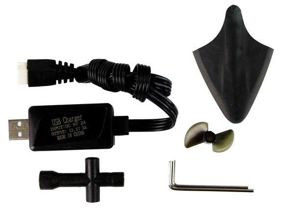 Motorboat RC WL916 60 km/h 2.4GHz Black