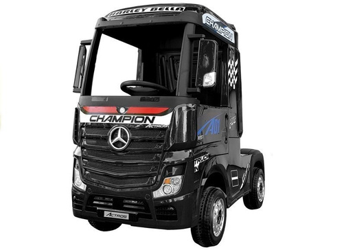 Elektroauto Mercedes Actros Schwarz lackiert MP4