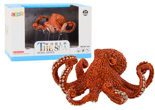 Figur Riesenkrake Orange 10 cm