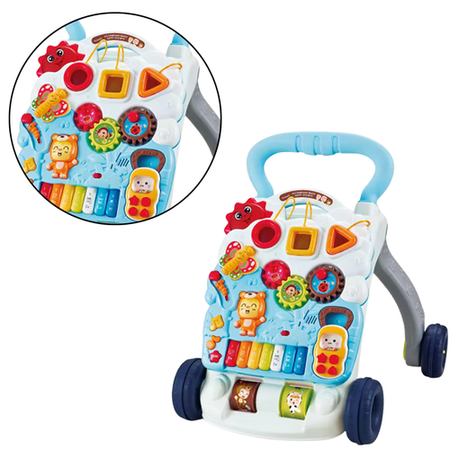  Interactive Playing Walker Pusher Great Gift for Newborn baby!