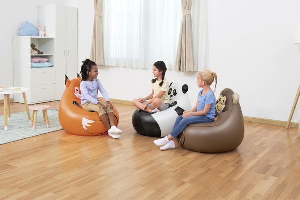 Inflatable Armchair Panda 72 x 72 x 64 cm Bestway 75116