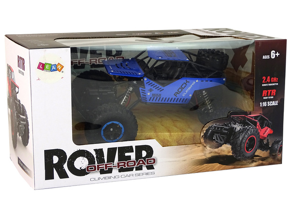 Ferngesteuertes RC-Auto 1:16 Schwarz Blau
