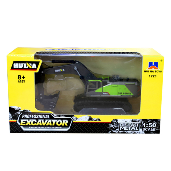 Metallraupenbagger Huina Grün 1:50