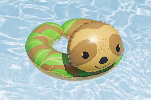 Swimming Ring Sloth 50 x 46 cm Bestway 36405