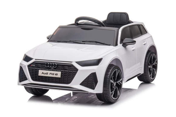 Electric Ride On Car Audi RS6 BRD-2118 White
