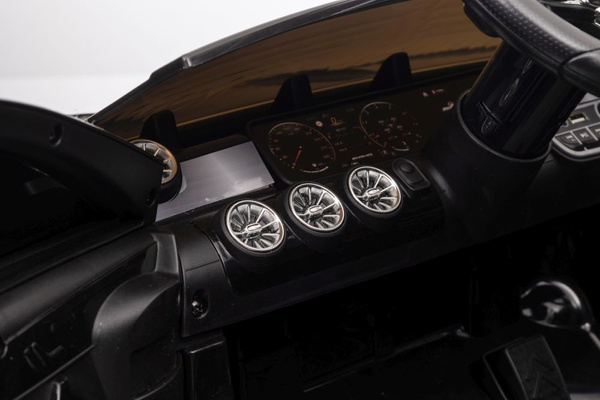 Battery-powered car Mercedes CLA 45s AMG Black Painted 4x4