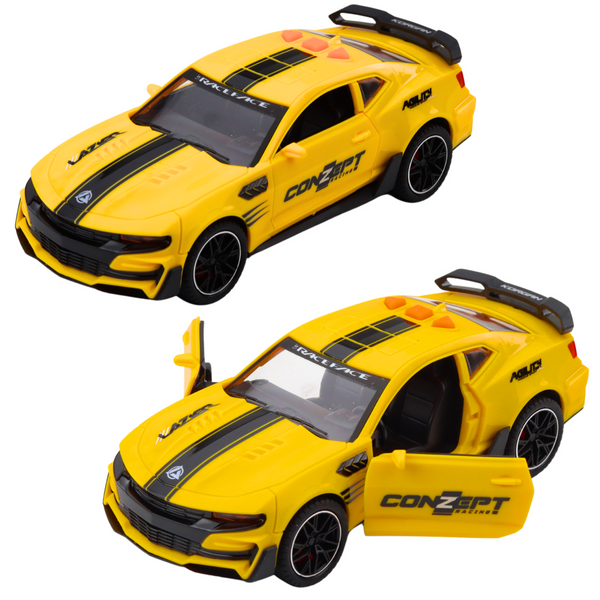 Sportwagen-Laser-Öffnungstüren, Antriebslichter, Soundmix