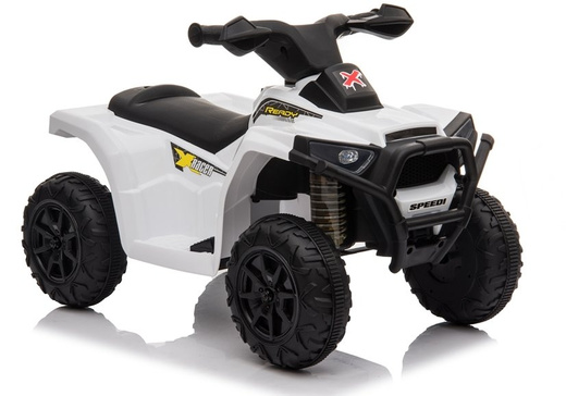 XH116 Electric Ride-On Quad White