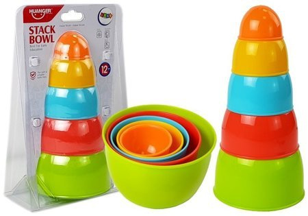 Pyramid Cups Schalen für ein Baby 5 Stk