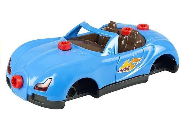 Auto Montage Spielzeug Schrauben Sound- und Lichteffekte Bohrer Set