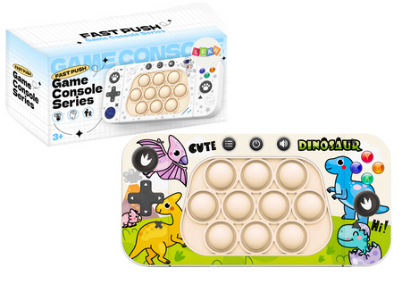 Arcade-Spielkonsole Pop It 4 Spielmodi Dinosaurier