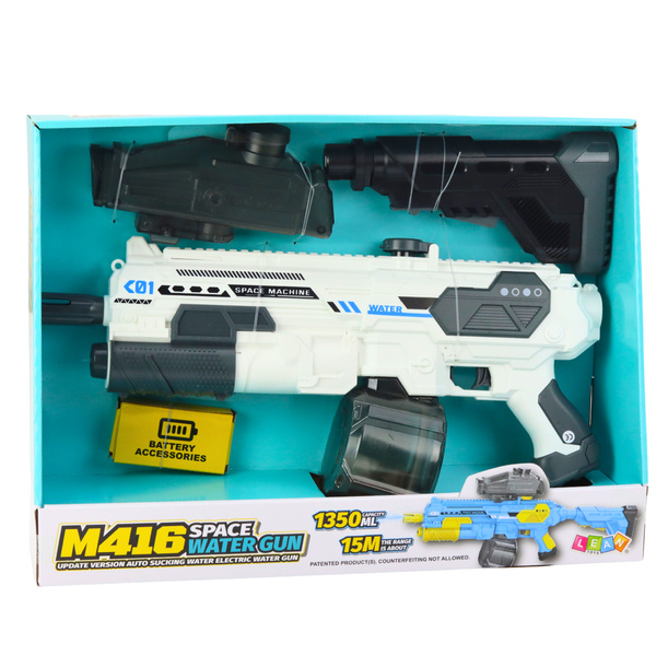 M16 Rifle Space Gun Elektrische Wasserpistole 1350 ml