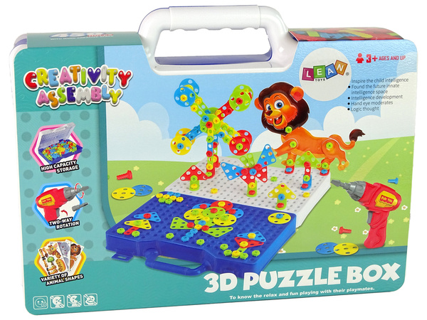 3D-Bausteine DIY Dinosaurier