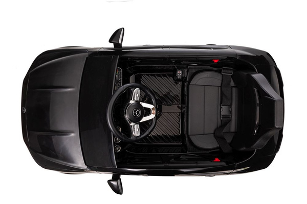 Batteriebetriebenes Auto Mercedes CLA 45s AMG Schwarz lackiert 4x4