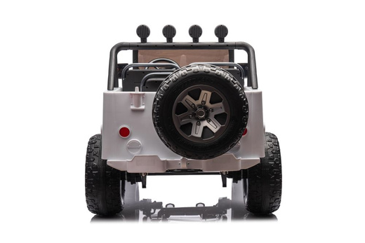 Battery-powered car JH-102 White 4x4