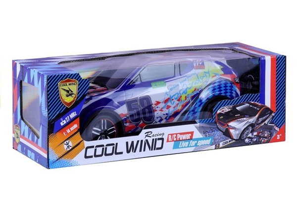 Remote controlled Sports Car R/C Remote Navy-Blue