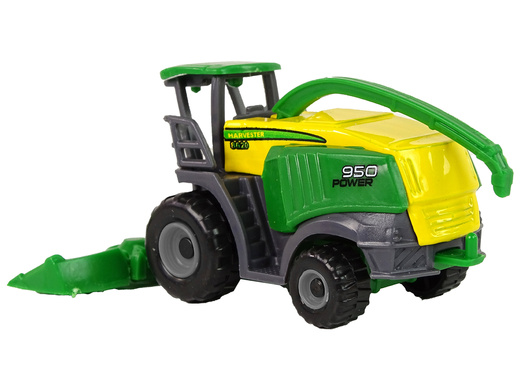 Agricultural Vehicle Combine Green Small