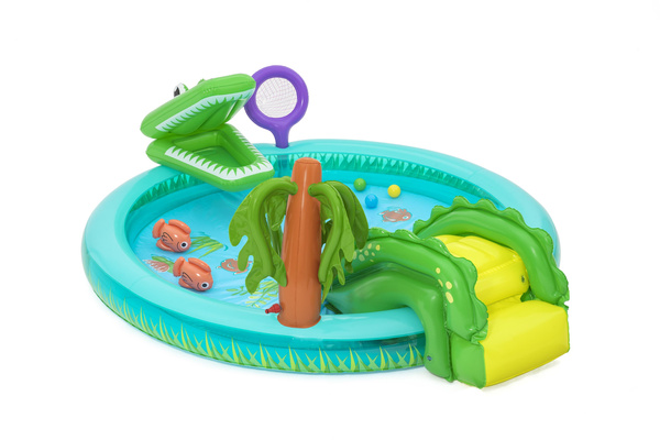 Inflatable Playground Crocodile 224 x 181 x 72 cm Bestway 53166