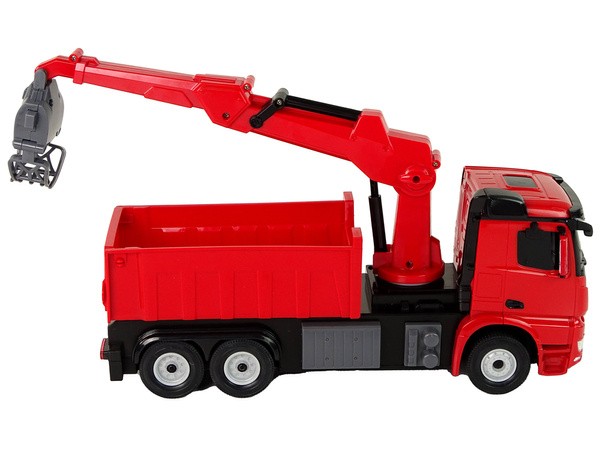 Mercedes Rastar Roter Greiferwagen