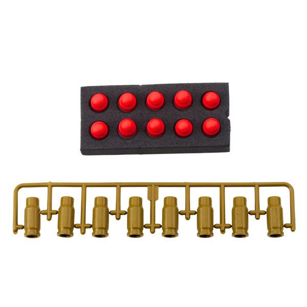 Toy Gun Foam Cartridges Ammunition Shells Green