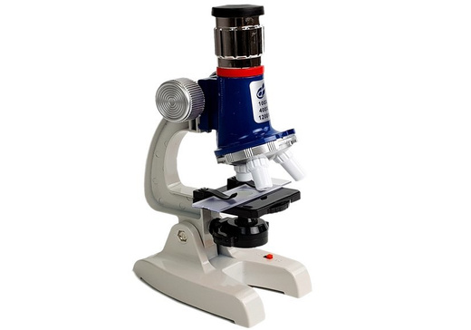Large Scientist's Suitcase Children's Educational Microscope 100x 400x 1200x