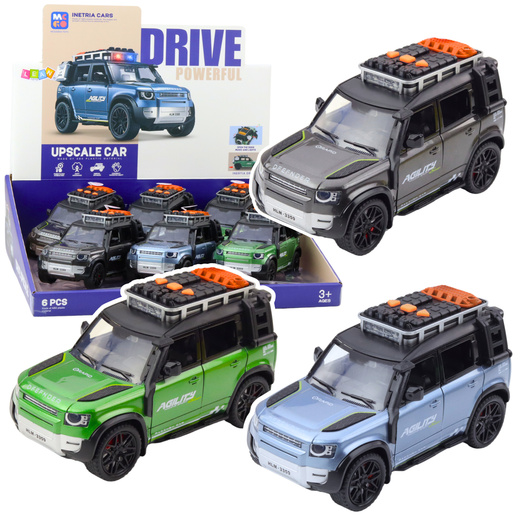 Rapid Off-Road Vehicle Drive Opening Doors Lights Sounds Mix