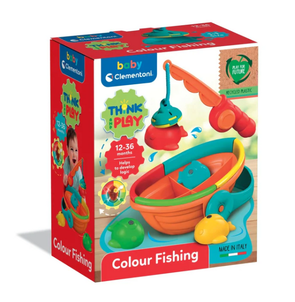 Fishing Rod Toy with Boat and Fish Clementoni 17581