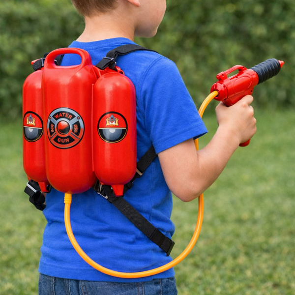 Firefighter's Firefighting Backpack Set Tank with Adjustable Gun