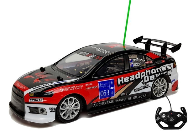 Sport Racing Ferngesteuertes Auto R / C 27Mhz Rot