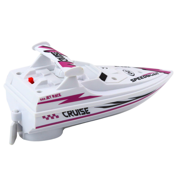 Boat Motorboat Battery White Patterns Floating Water