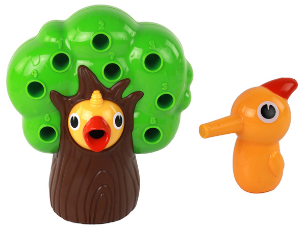 Magnetic Arcade Game: Catch the Worm and Feed the Bird