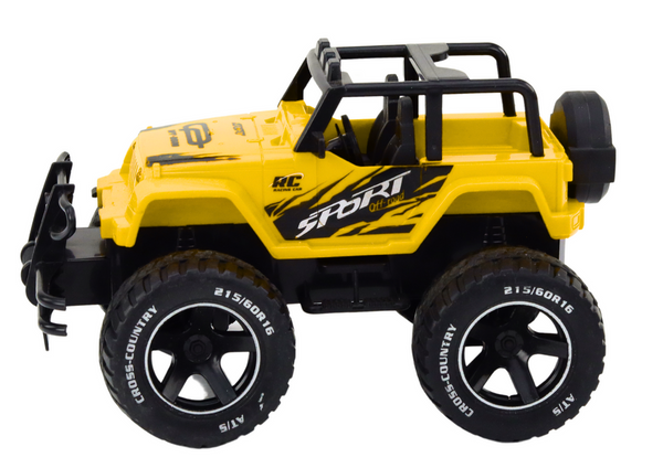 Spielzeugauto Ferngesteuertes Geländewagen RC 1:18 Gelb