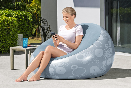 Inflatable Blue Chair Bestway 75052