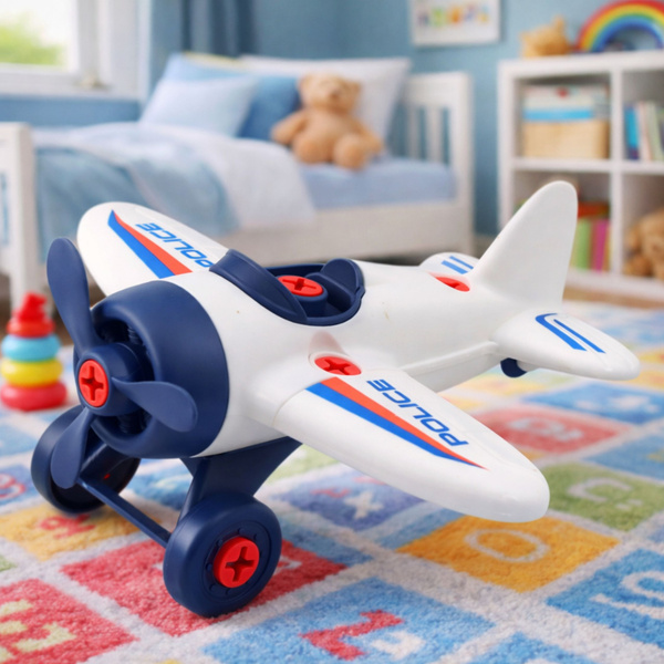 DIY Creative Kit: Screwdriver Plane, Police Screwdriver