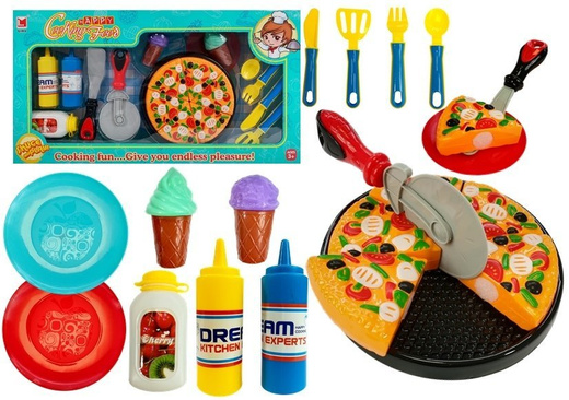 Little Chef Pizza und Eis Set 20 Stk