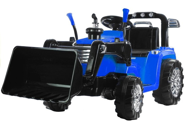 Elektroauto für Kinder Baggerlader Traktor Schlepper ZP1005 Blau 2.4G