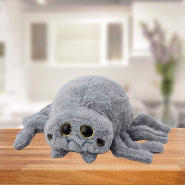 Plush Mascot Insect Spider Gray 30cm