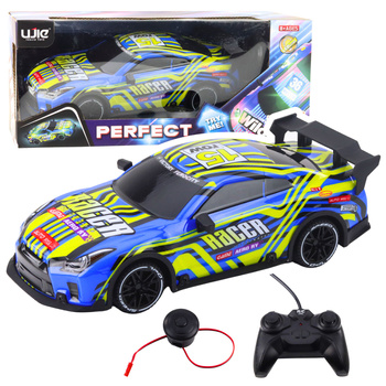 Remote Control Sports Car Blue Yellow